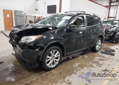 2014 Toyota Rav4 Limited z USA, uszkodzony, nr VIN 2T3DFREV8EW189928